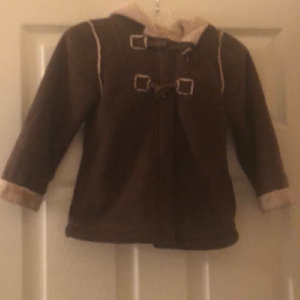 Girls’s Brown Soft Winter Coat Size 5T